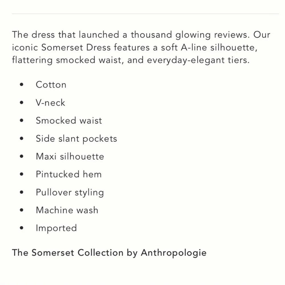 Anthropologie The Somerset Maxi Dress - Picture 4 of 4